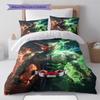 Kamen Rider Cool Armor Style Bedding Set Anime Duvet Cover Polyester Soft Comforter Bedroom Set -QJY