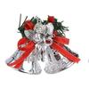 4/2Pcs Merry Christmas Christmas Bells Plastic Xmas Tree Decorations  Festival Party Celebration