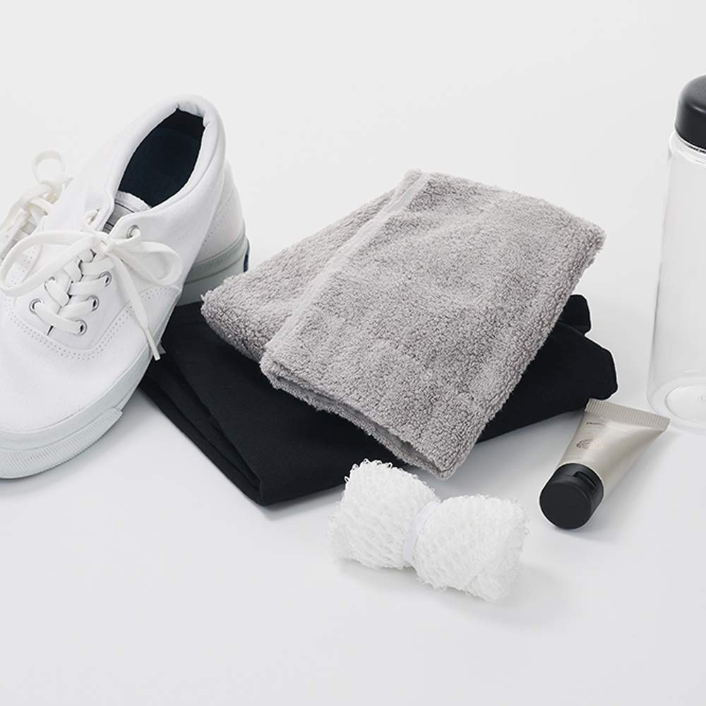 H Concept H Tag Body Wash Towel Handy White DH-021-WH