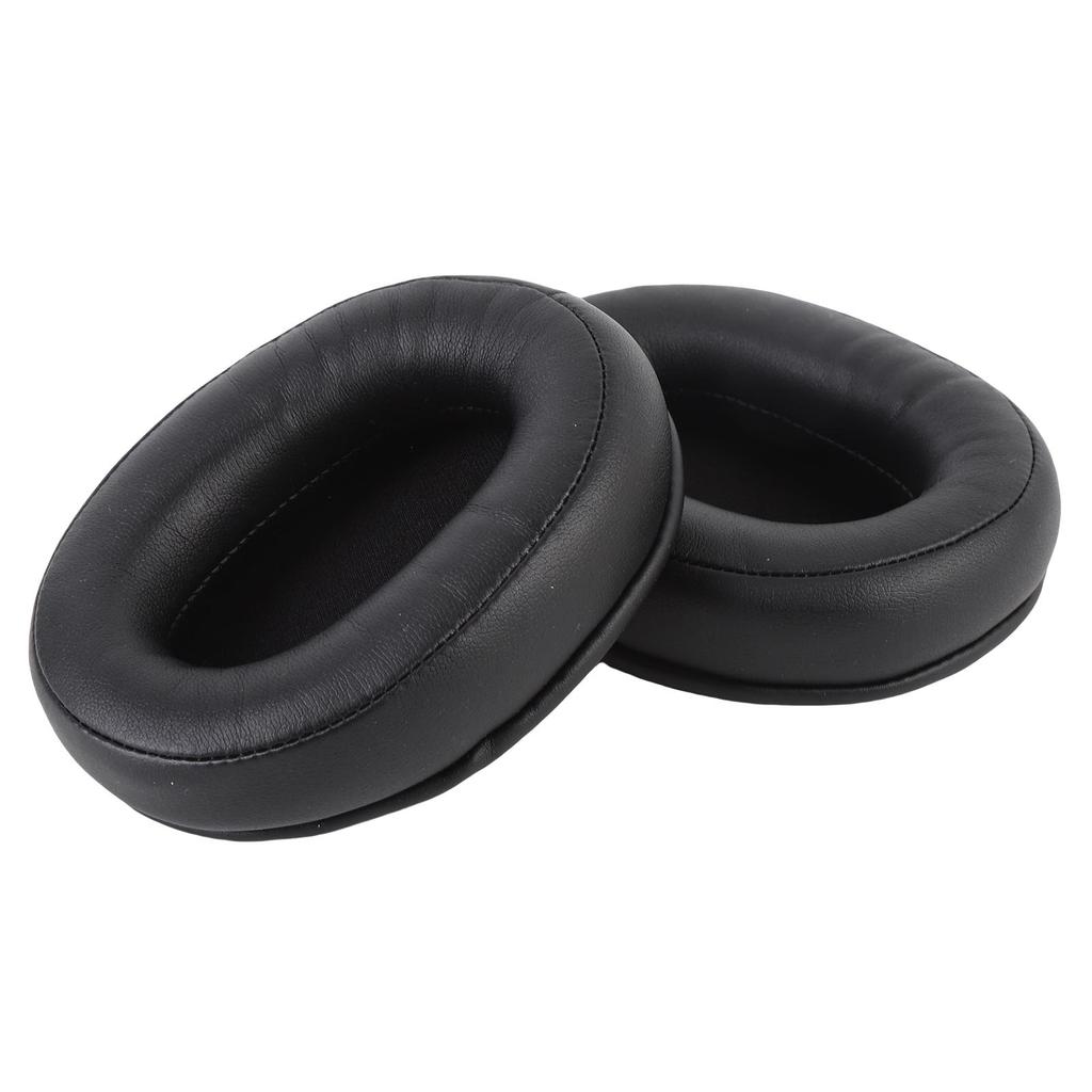 2 Pcs Headphone Ear Pads Comfortable Sound Insulation Protein Leather Headset Ear Cushions for ATH-M50X M40X M30X M50
