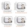 Clear Earphone Cases Cover Case For Airpods 4 Pro 2 Pro3 3 Pro2 1 Cool Cat