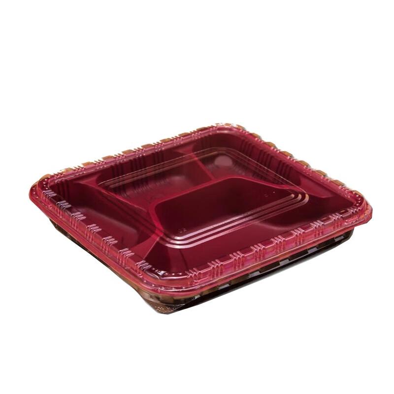 Churong 4-Compartment Disposable Lunch Boxes
