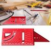 6.6 Inch Size Woodworking Square Gauge T-Type Carpenter Square  Woodworking and Engineering