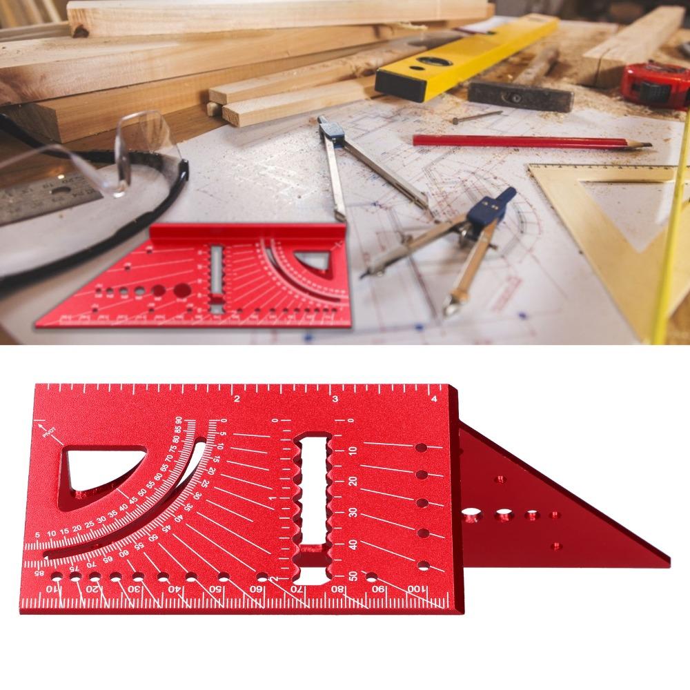 6.6 Inch Size Woodworking Square Gauge T-Type Carpenter Square Woodworking and Engineering