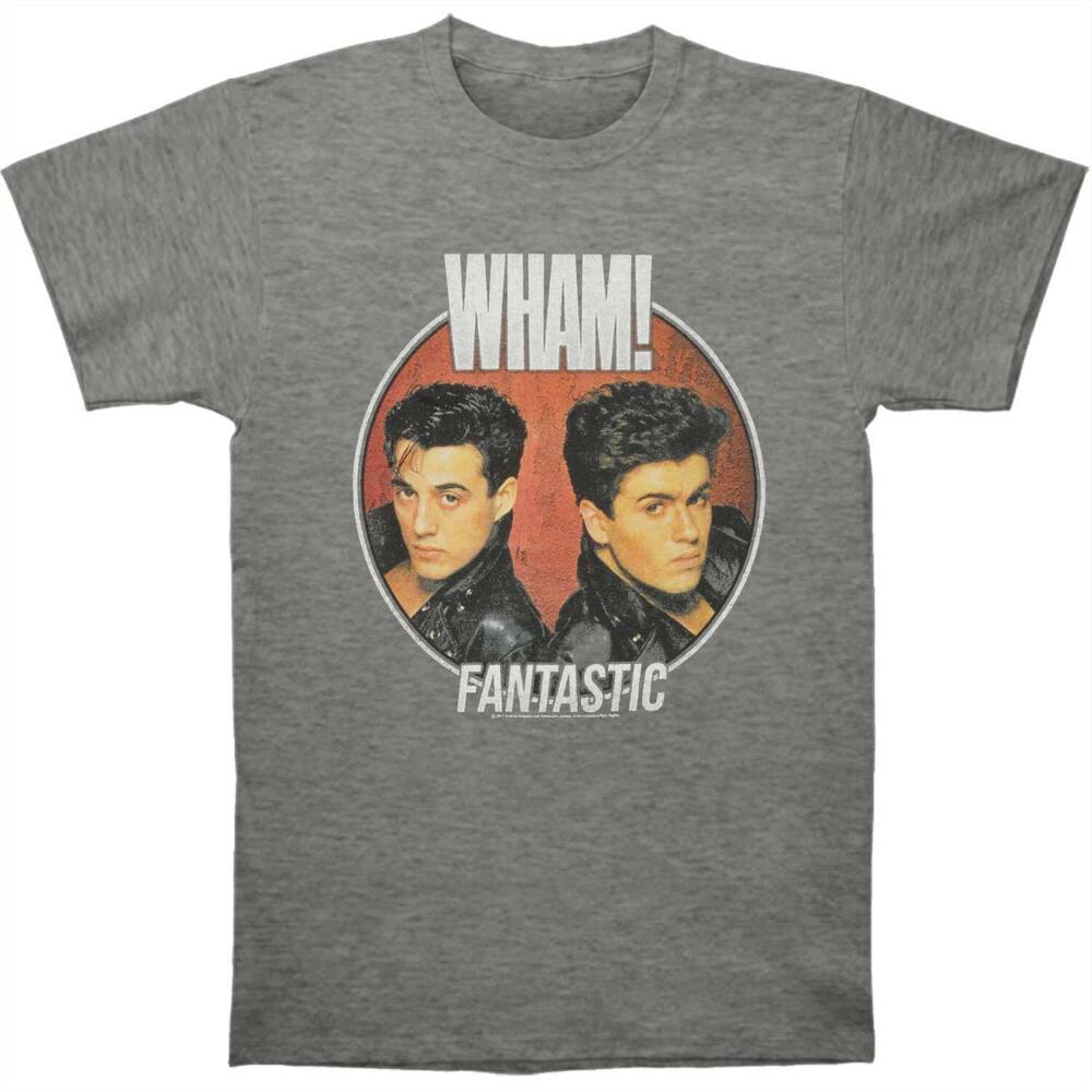 

Wham! Fantastic Circle Graphite Unisex T-shirt