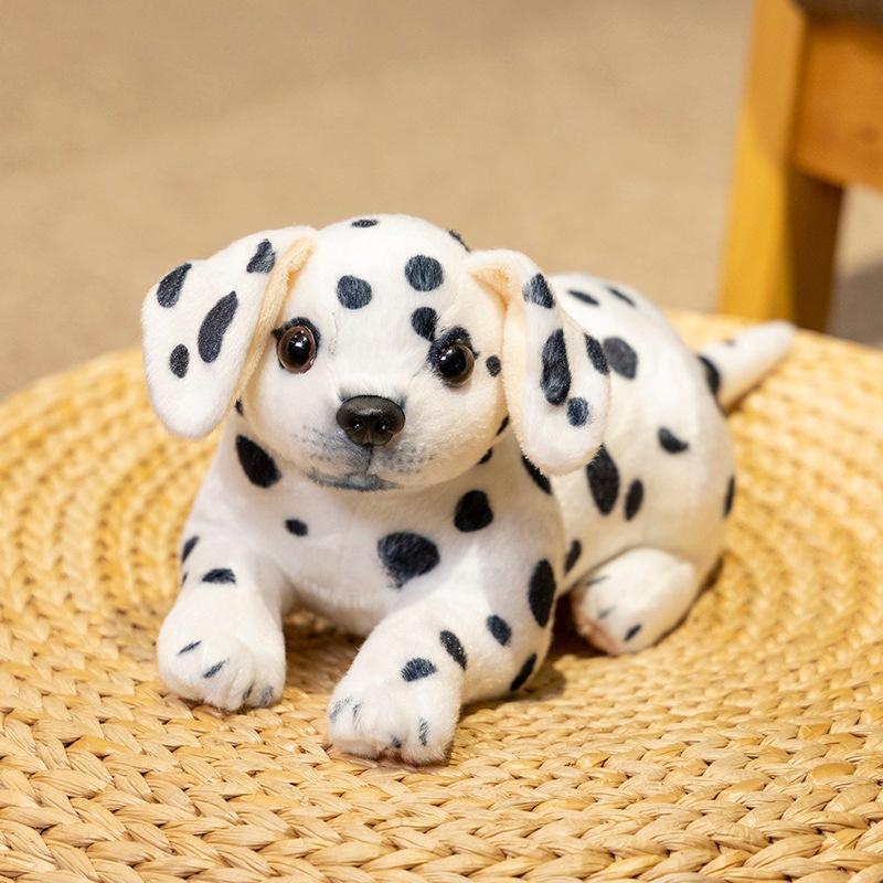 Niedlicher Simulationswelpe Dalmatinerpuppe Plüschtier Husky Shar Pei Hundepuppe Kinderspielpuppe