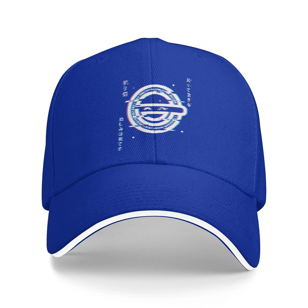 Summer The Laughing Man Ghost In The Shell Golf Hat Unisex Style Trucker Hat Formal Travel Adjustable Fit Sun Caps
