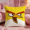 Angry BBirdss Game Classic Cushion Cover Premium Comfort Reversible Pillow Cove Two In One Design For Any Room  Car Interior