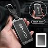 Zinc Alloy Leather Car Nfc Card Remote Key Cover Case For Byd Tang Dm Han Ev Song Pro Qin Plus Dmi Keychain Accessories