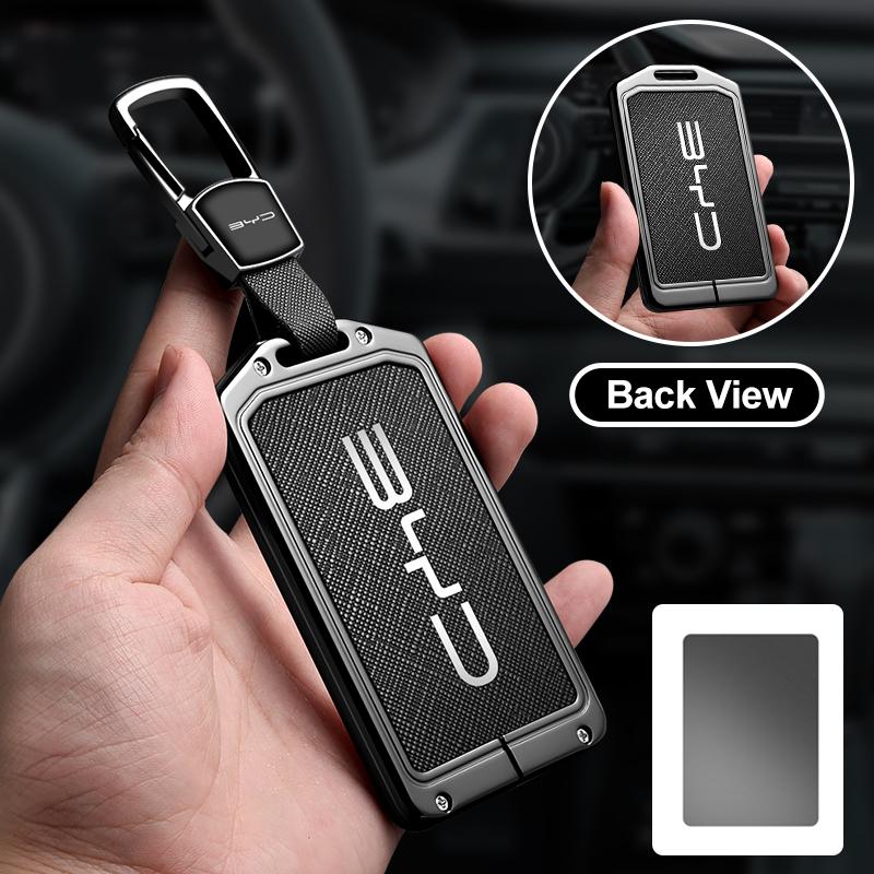 

Чехол для брелока с картой NFC для автомобиля, защитный чехол для BYD Tang DM Han EV Song PRO Qin PLUS DMI, аксессуары p
