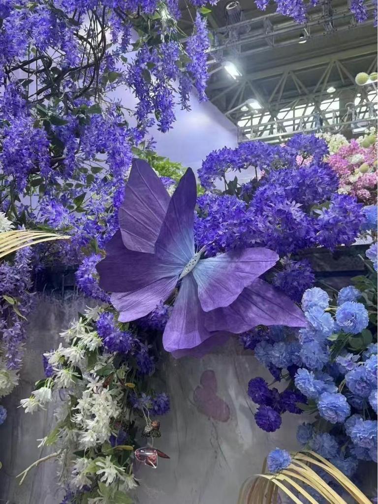 Große 3D Schmetterlingskunst für Hochzeitsdeko & Fotografie