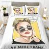 Fashion Girl King Queen Duvet Cover European And American Modern Trend Girly Bedding Set For Teens Polyester Quilt Cover