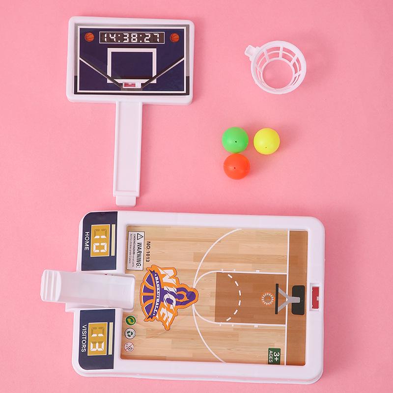 Mini Basketball Shooting Toy: Indoor/Outdoor Interactive Educational Gift for Kids