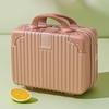 Customized 14-Inch Mini Makeup Case with Combination Lock – Portable Travel Handbag