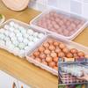 Monoceros 34 Eggs Holder Storage Box Picnic Kitchen Refrigerator Fresh-keeping Container