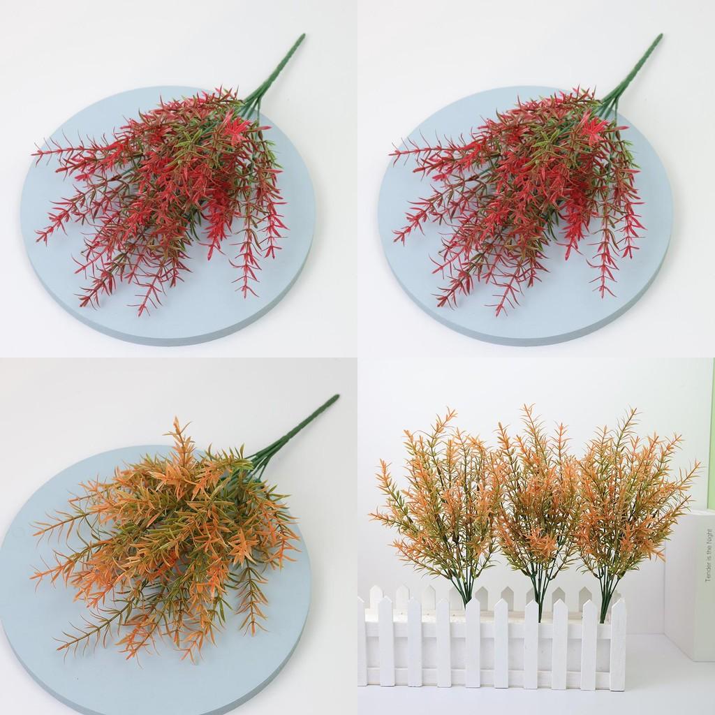 Artificial Green Plant Salvia Rosmarinus Spenn Bouquet For Home Styling And Photography Studio Use