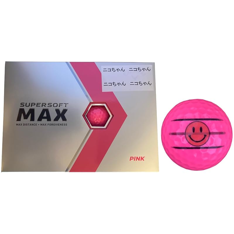 

[Hapiraki_Golf Line] callaway SUPERSOFT MAX супер мягкая макс модель 2023 года С леской (Розовый 1 дюжина_Нико-чан)