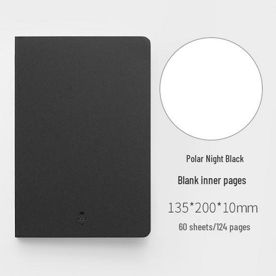 Inspiration Day & Night Starry Sky Planner: Retro Nude Binding Notebook with Lined, Blank, and Dot Grid Pages