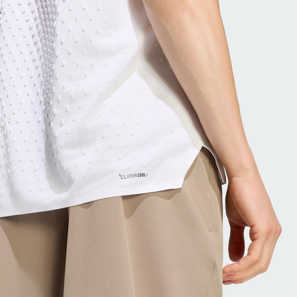 adidas Tank Tops Men's White Crew Neck Moderate Other