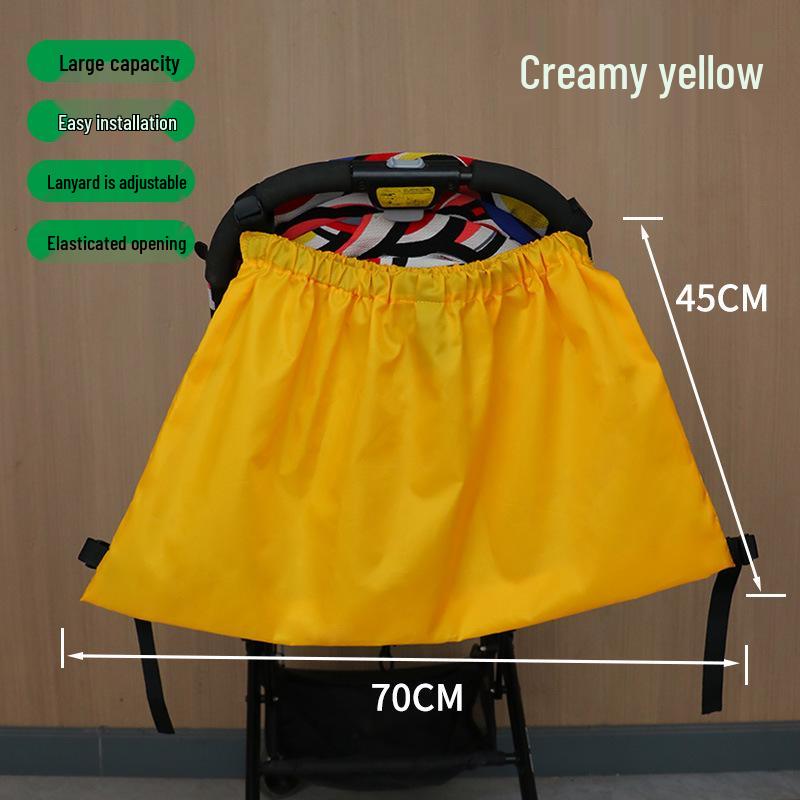 Multifunctional Stroller & Crib Organizer: Free Hands Travel Storage Bag for Moms