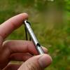 High Decibel Titanium Whistle Emergency Survival Tool with Neck Lanyard Ultralight for Hiking Camping Outdoor Adventure EDC