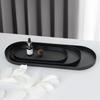 Oval Tray Jewelry Storage Trays Cake Dessert Utensil Tray Dinner Plate Breakfast Fruit Plate Tableware White Shell Plate