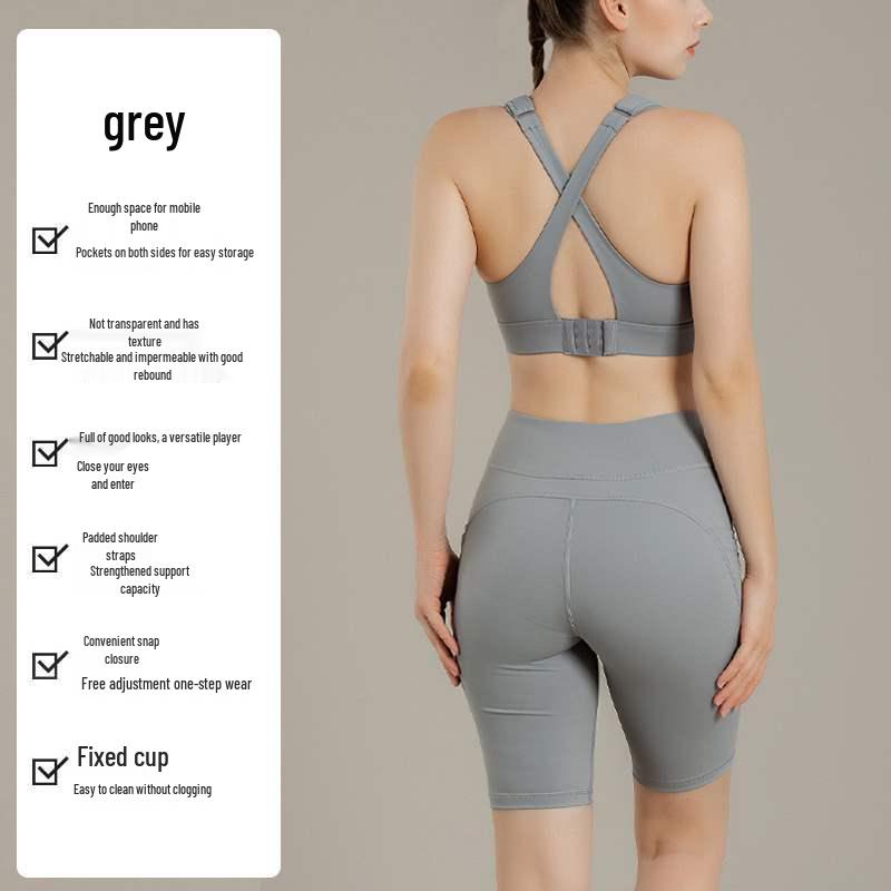 

Женский спортивный комплект больших размеров для йоги и бега, быстросохнущий, летний XL