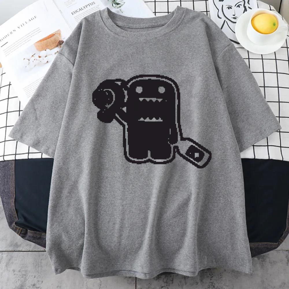 Women's Street Apparel Harajuku T-shirt Fun Wine Bottle Printed T-shirt Summer Women's Short Sleeve Cotton Large T-shirt