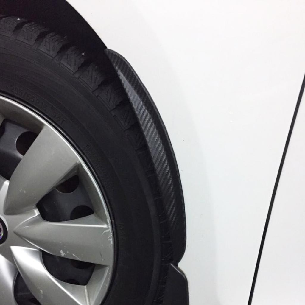 Universal Carbon Fiber Rad Augenbraue Bogen Fender Flares Abdeckung Trim Kotflügel Schutz Lip Streifen Schlamm Klappen Auto