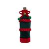 Bowknot Wine Bottle Cover Bow Ruffled Beer Bottle Cover Holiday Decoration  Halloween Christmas