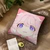 Wuthering Waves Cute Q Version Jinhsi Changli Cushion For Bedroom Car Coffee Shop Soft And Living Room Sofa Pillow Cover Case