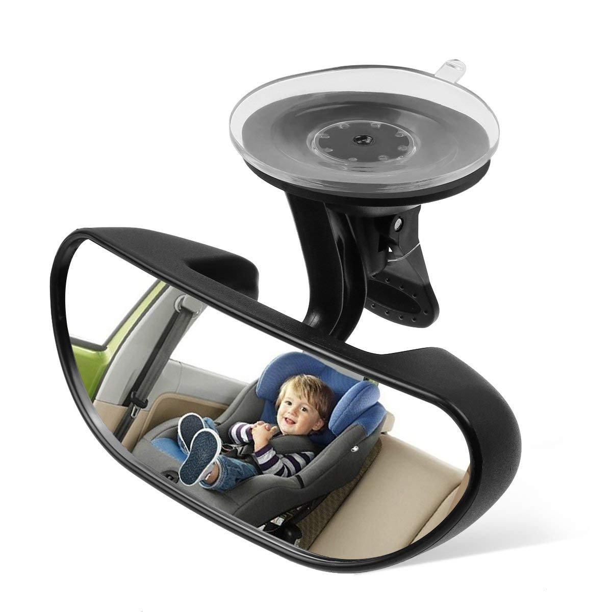 

IDEAPRO Car Baby Insight Car Rearview Shatterproof Child Seat Keep an Eye on Your Baby from the Easy Installation Mirror, Mirror, Mirror, 360-Degree