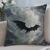 Book Fourth Wing Cushion Cover Cushion Covers Natural Linen Breathable Sofa Bedroom Decor Pillowcase