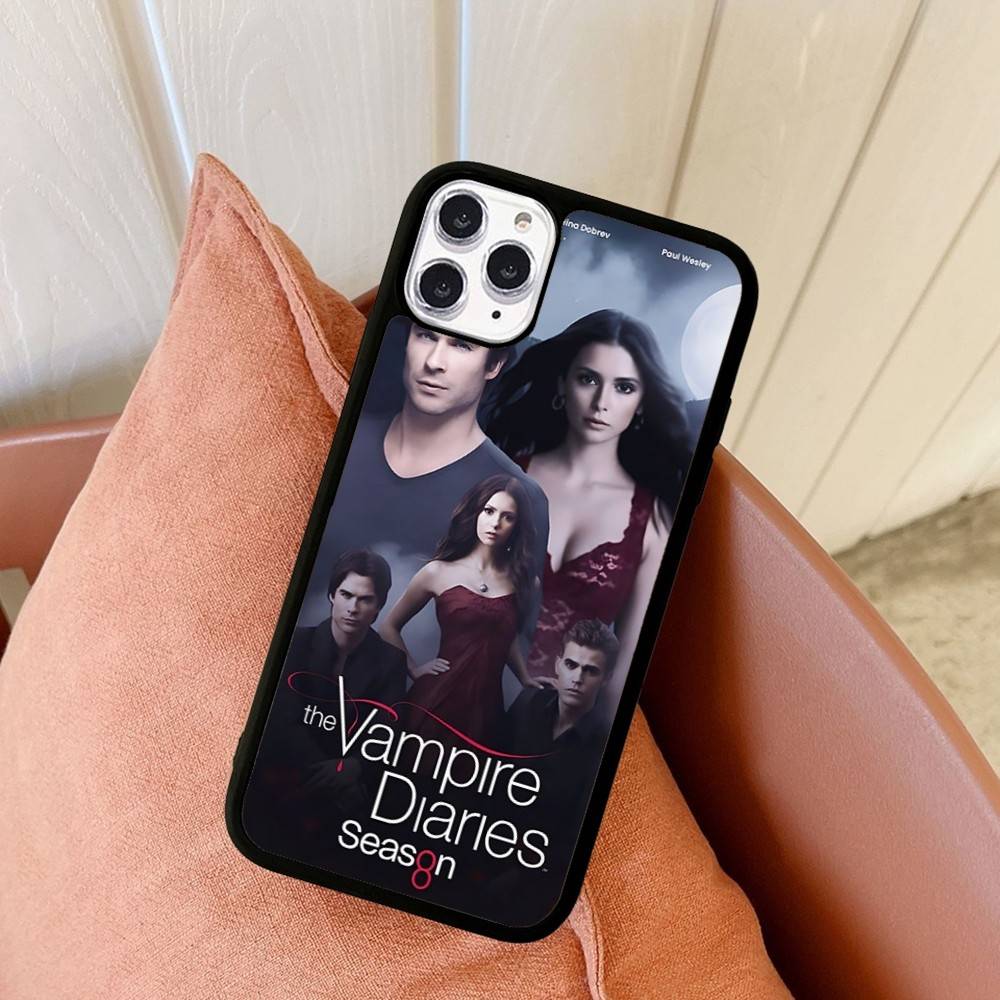 T-The V-Vampire Diaries Movie For iPhone 17 16 15 14 13 Pro 12 11 Pro Max Hard PC+TPU Phone Cases Back Cover