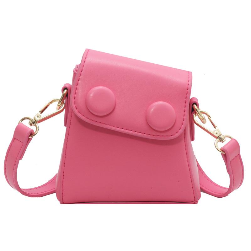 Small Bag New Fashionable and Unique Mouth Red Envelope Small Square Bag Women's Messenger Bag