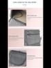 Portable Foldable Pet Backpack - Breathable, Wear-resistant Oxford Cloth for Cats and Dogs