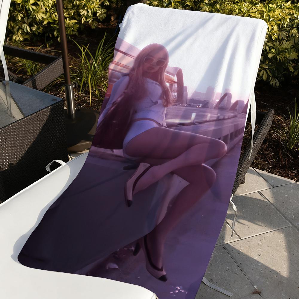 Singer Kim P-Petras Need For Speed Towel Soft Pool Gift For Travel Gym Shower Camping Quick Dry Sports Large Beach Towels