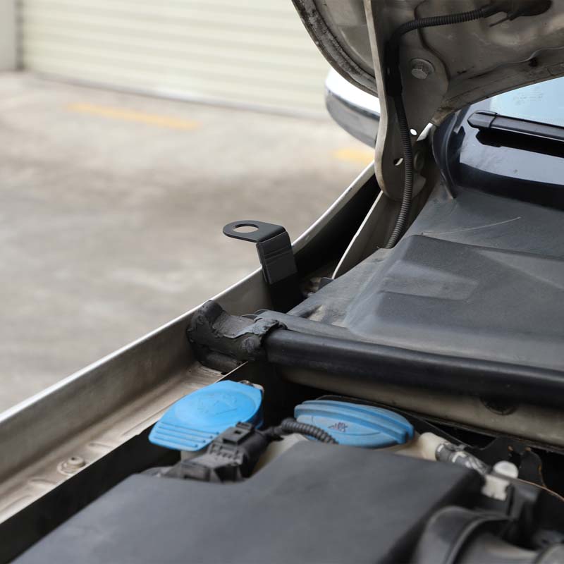 For VW Volkswagen Amarok 2011-2018 Carbon Steel Car Hood Side Flagpole Stand Antenna Bracket Modification Accessories
