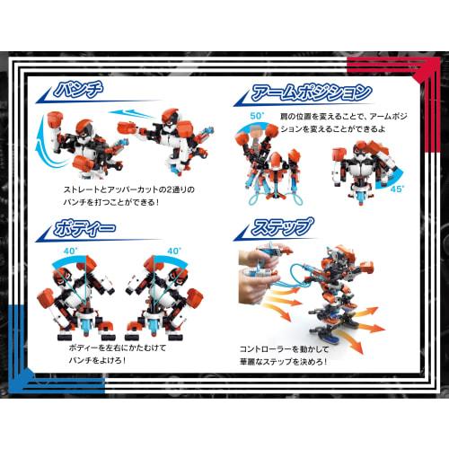 ELEKIT Boxaroid MR-9127: Two-Piece Set of Hydraulic Punching Robots