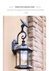 European Style Waterproof Solar Wall Lamp: Super Bright Antique Design for Outdoor Courtyards, Corridors, and Villa Hallways