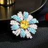 Senior brosjer blomst blad brosje pins for kvinner dress anheng mote brosjer smykker