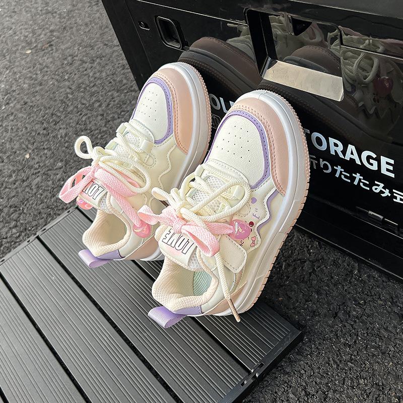 

Children s shoes, new autumn models, boys cartoon comfortable sneakers, girls fashionable casual sports shoes 26Inner Length16.6cm розовый