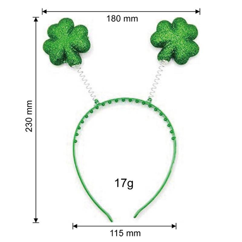 Patricks St Day Green Clover Hair Band Elf Hat Clothing Accessories Department