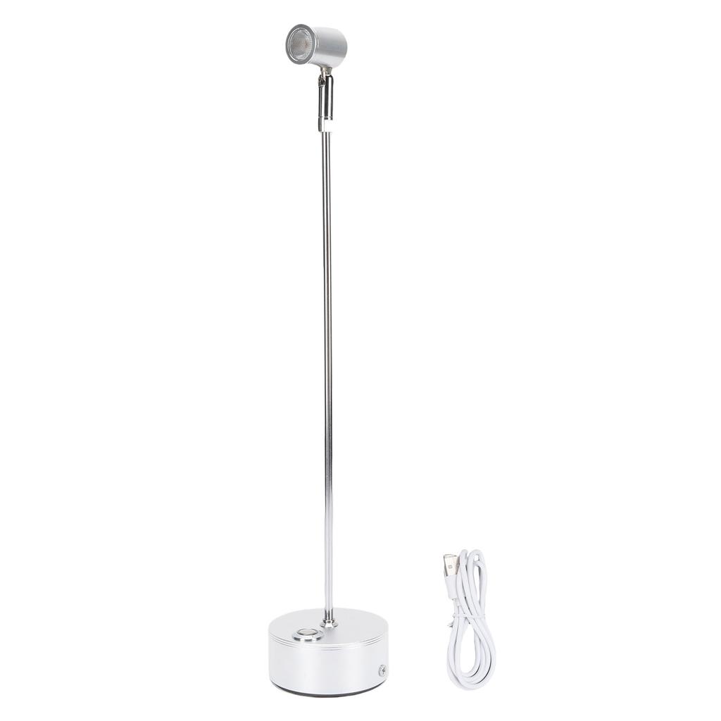 Tischspot 3W Touch Dimmbar 3 Farben Wiederaufladbar Schmuckausstellung Tischleuchte für Zuhause Restaurant Bar