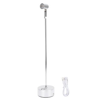 Spot de Table 3W Tactile Dimmable 3 Couleurs Rechargeable Lampe de Table pour Présentation de Bijoux pour Maison Restaurant Bar