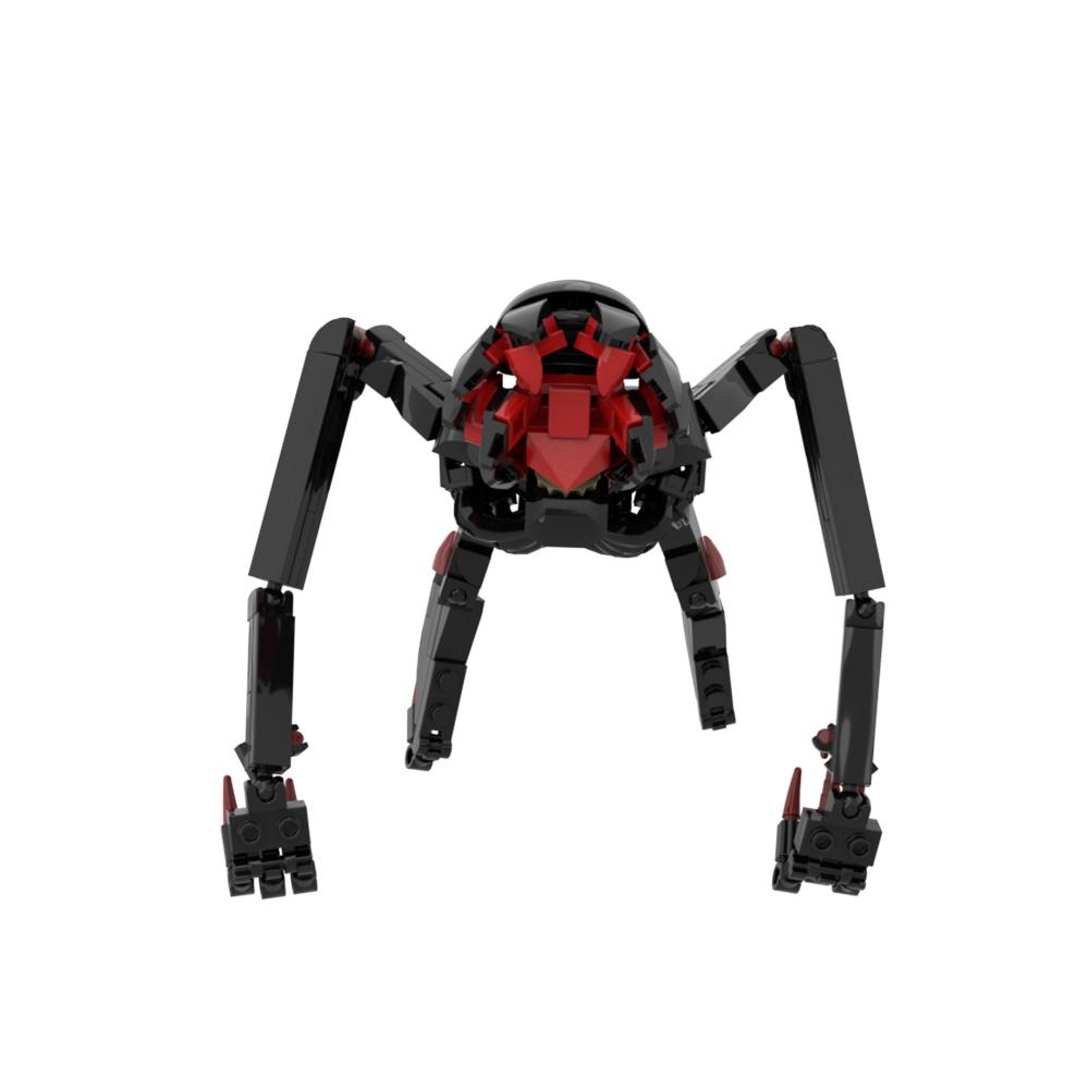 MOC Horror Movie A Quiet Place Building Blocks Model Death Angels Horror Alien Monster Bricks Assembly Toys Kids Halloween Gifts