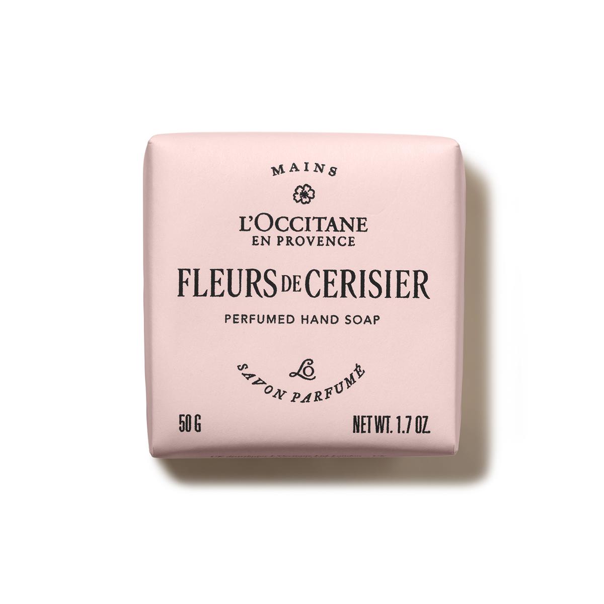 [L Occitane] Fleur de Cerisier Perfumed Hand Soap 50g (Cherry Blossom)