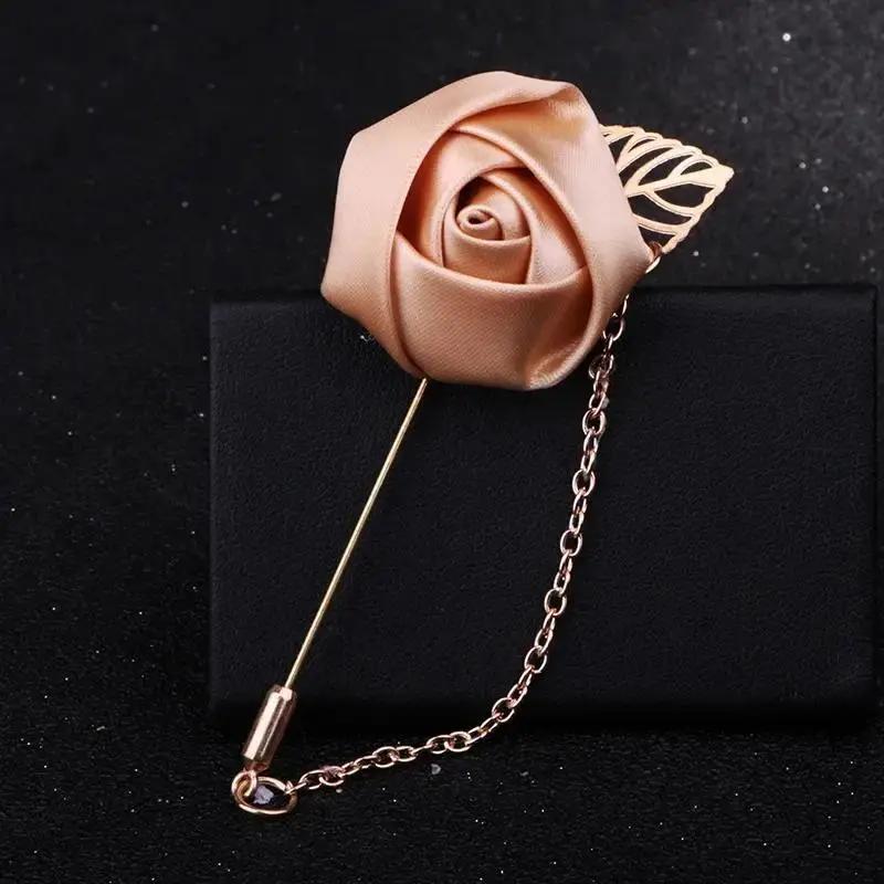 1 Pcs Men's Advanced Chic Deer Pin Suit Shawl Lapel Pins Corsage Hat Shirt Collar Pin Party Daily Accessory