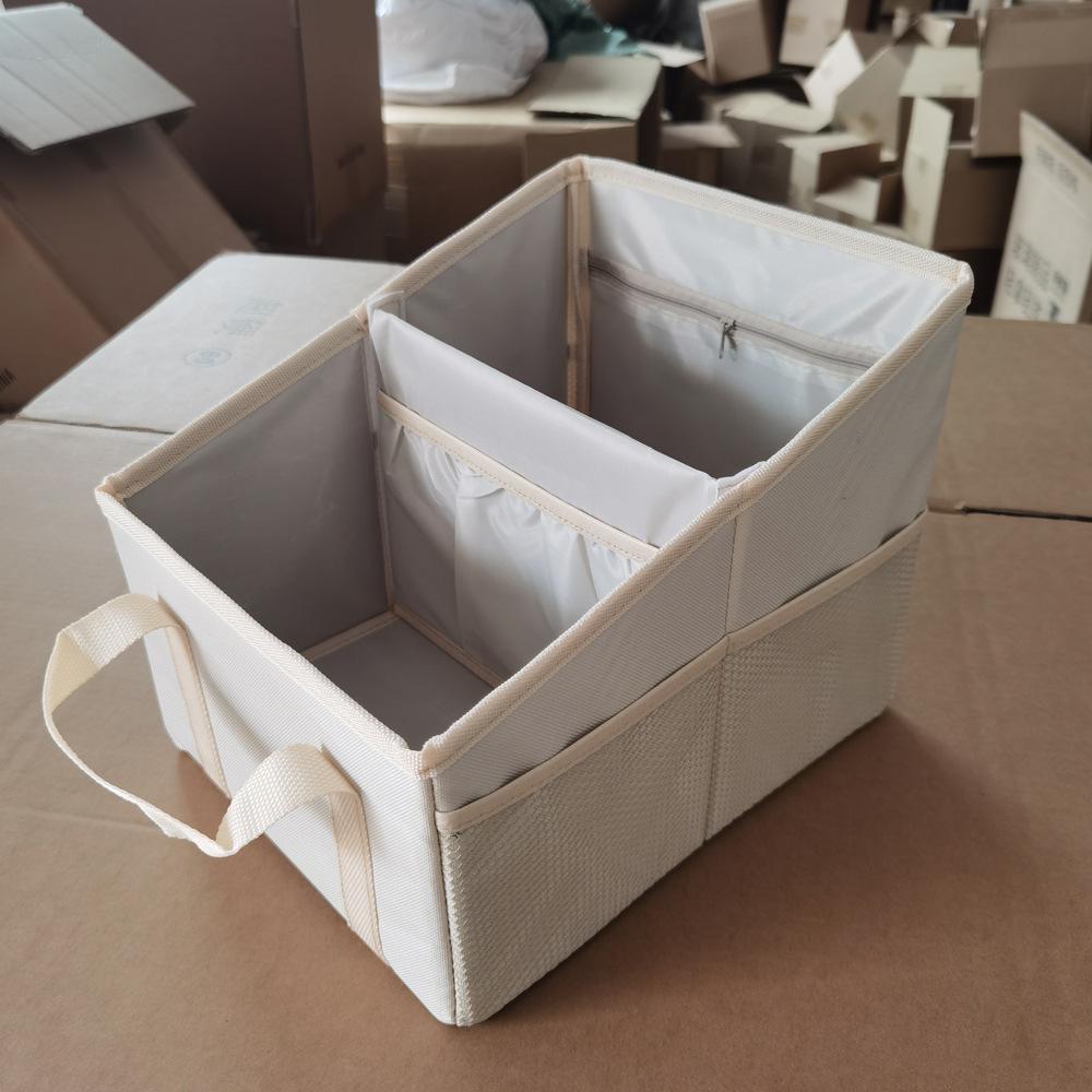 Foldable Multi-Function Car Seat Storage Box: Large Capacity Toolbox