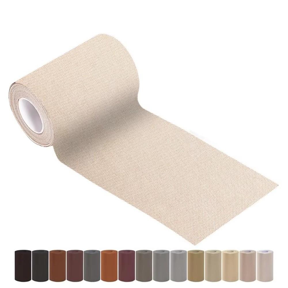 7.6*200CM Linen Repair Tape Linen Repair Patches For Furniture, Sofa, Car Seat, Box, Crafts